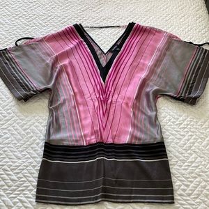 Bebe dress size small silk